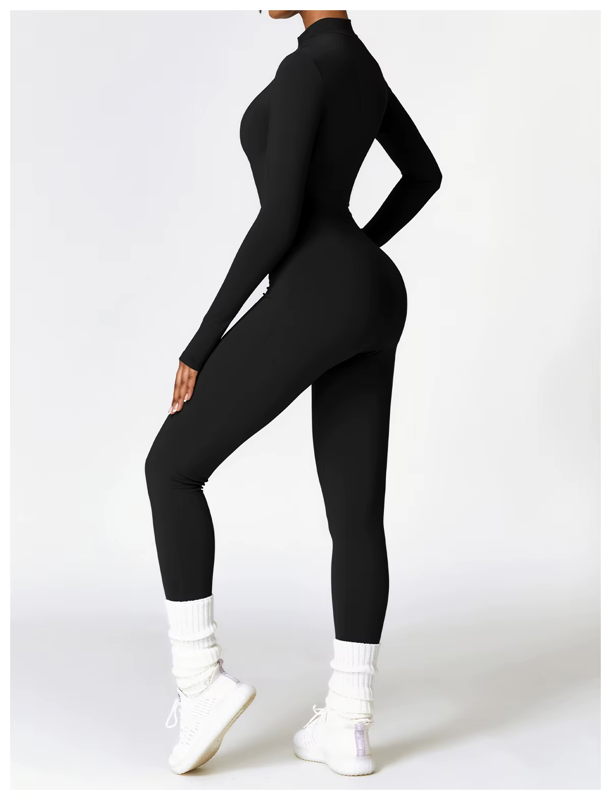 Winter Jumpsuit for Women Eya – Warm Fleece Jumpsuit with Stretch and Adjustable Collar