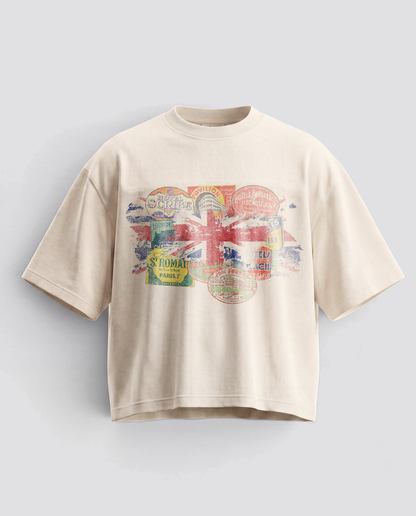 'STAMPS' GRAPHIC TEE