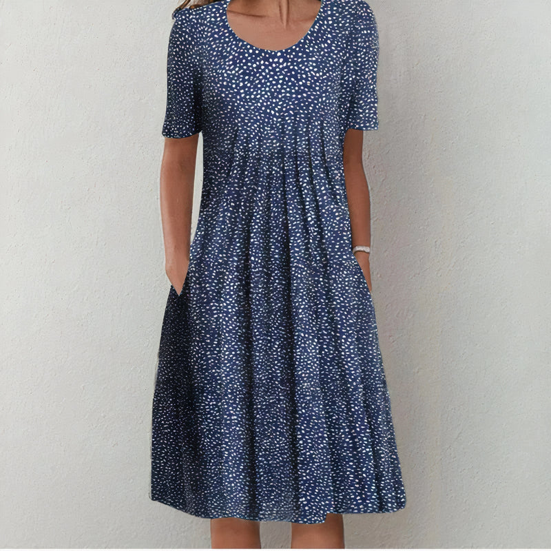 Ulla Women's Summer Dress – Elegant Cotton Dress with Breathable Comfort & Timeless Design