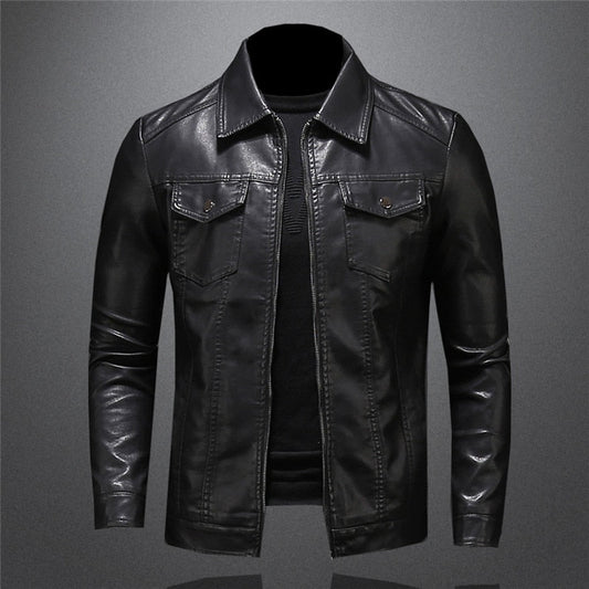 Robert Veste Homme en Cuir Premium – Style Intemporel, Résistant & Élégant