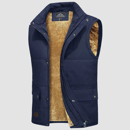 Mark Gilet Homme – Bodywarmer Sans Manches avec Poches Pratiques & Confort Quotidien