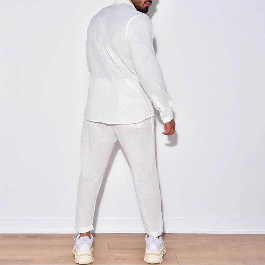 James Summer Set for Men – Lightweight and Breathable Set with Long Sleeves & Comfortable Fit