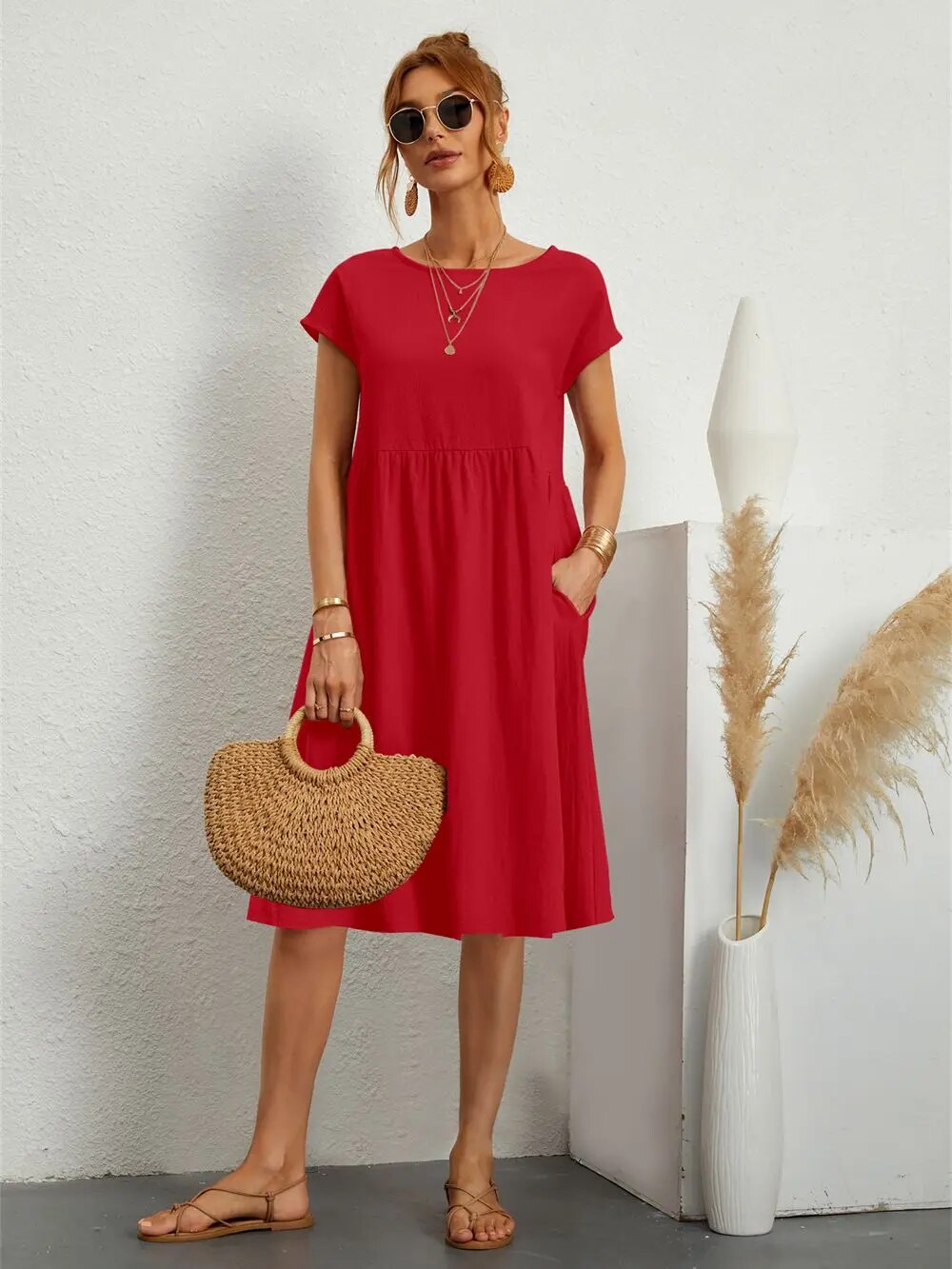 Robe Élégante Femme Sol – Design Maxi Intemporel avec Coupe Flatteuse & Finition de Luxe