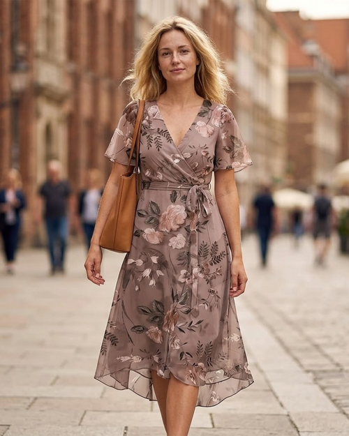 Élodie Summer Dress for Women – Lightweight and Casual Sleeveless A-Line Dress
