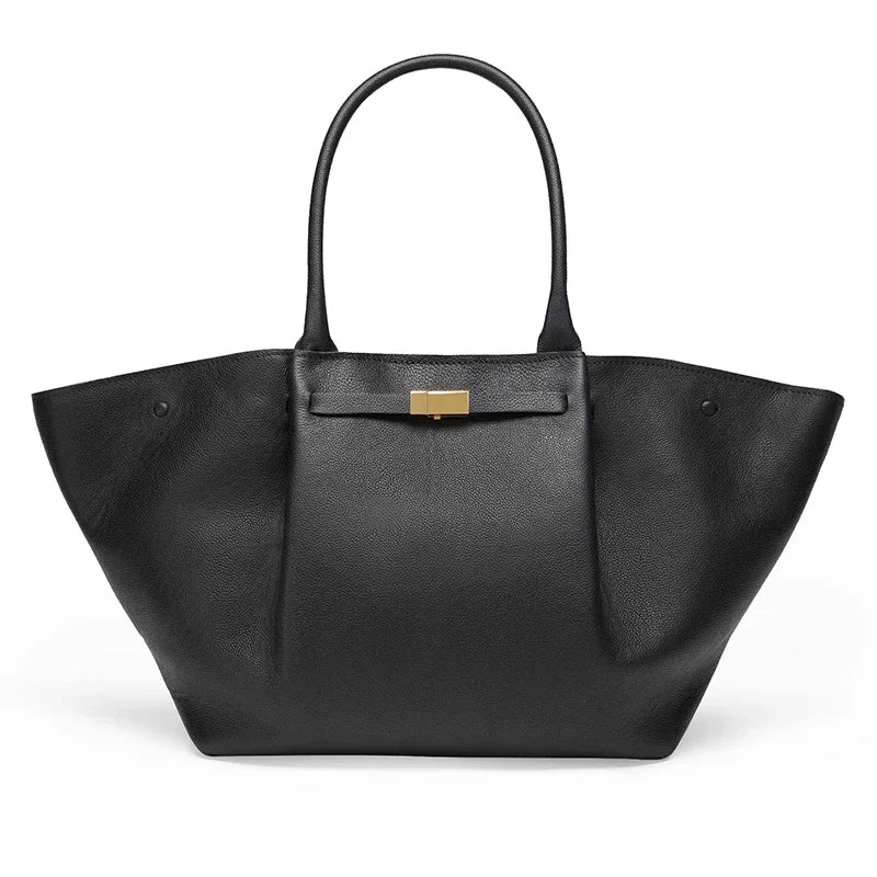 Celestina Sac à Main Femme – Élégant en Cuir Vegan Durable avec Fermoir Doré et Grand Espace
