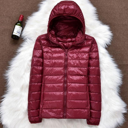Aria Femme Veste Imperméable – Légère, Polyvalente & Élégante avec Capuche Amovible