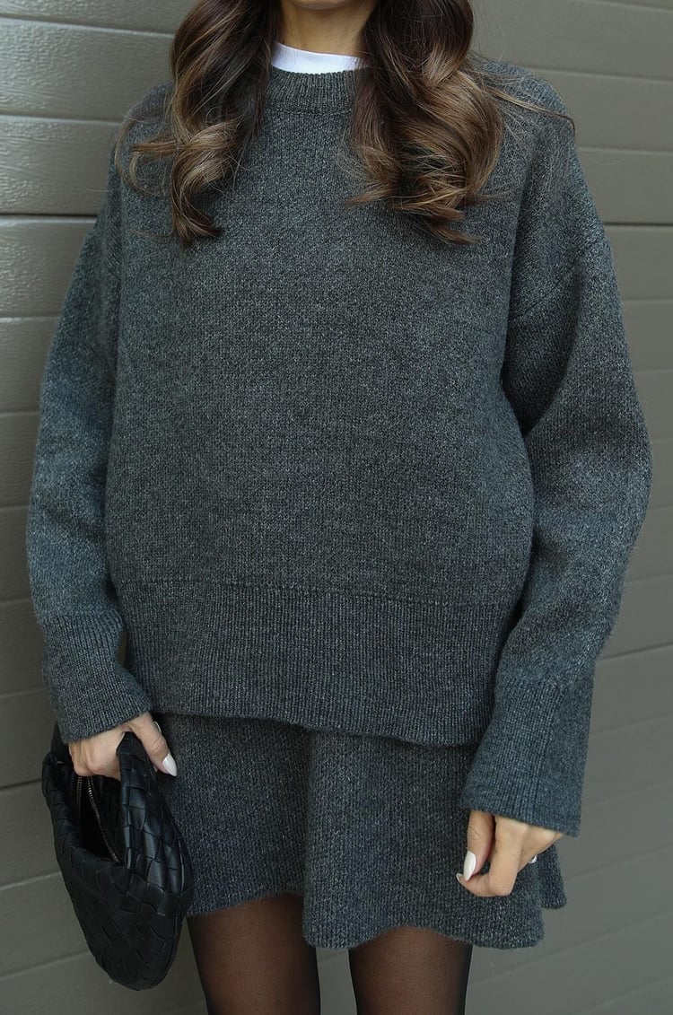 Lucie Ensemble Femme – Ensemble Automnal Doux en Laine Confortable & Élégant