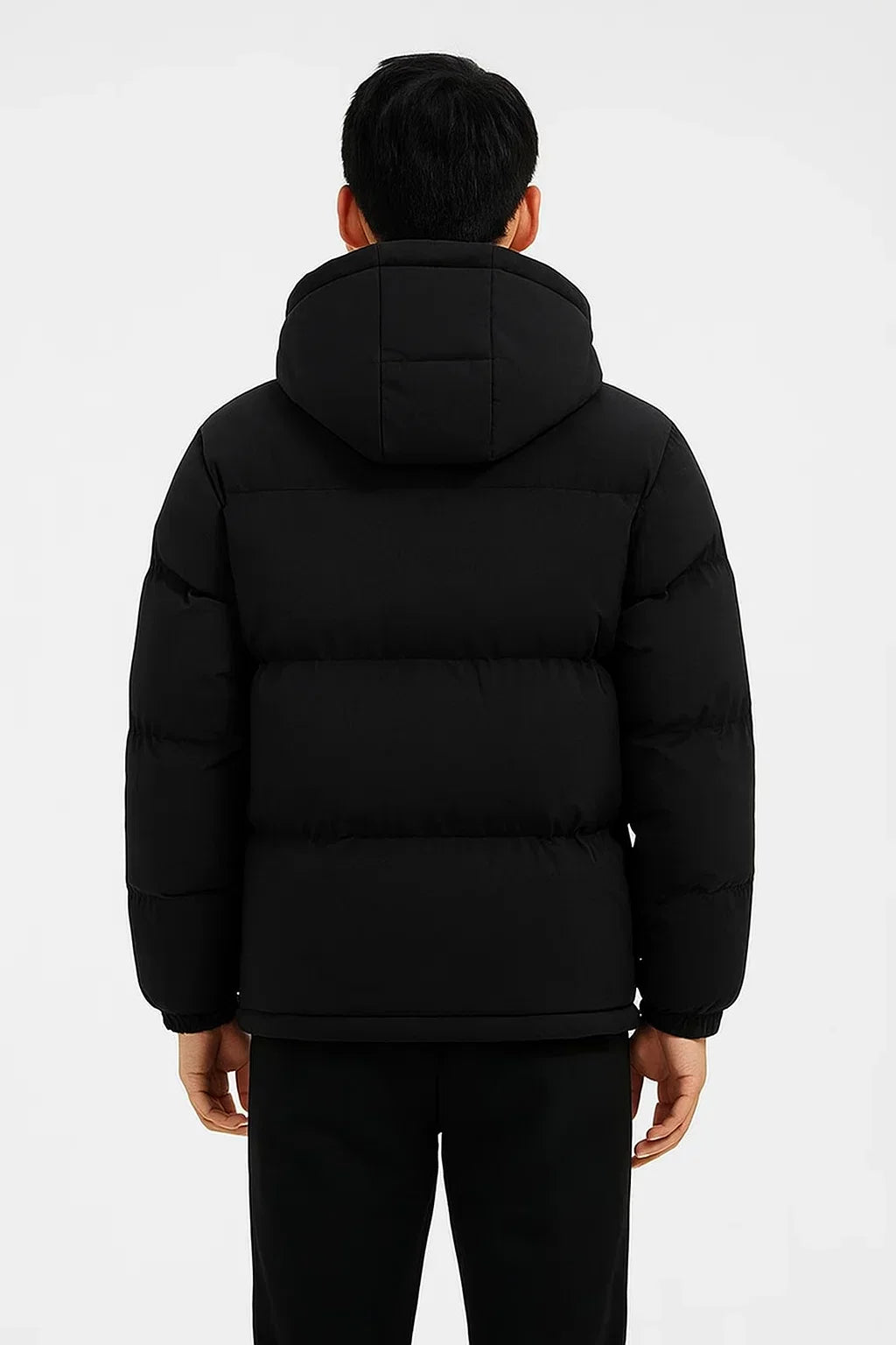 Zian Men's Quilted Jacket – Lightweight Model with Zipper Closure & Side Pockets