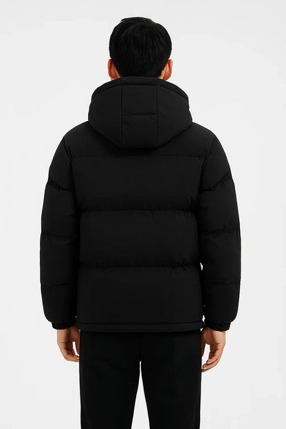 Zian Men's Quilted Jacket – Lightweight Model with Zipper Closure & Side Pockets