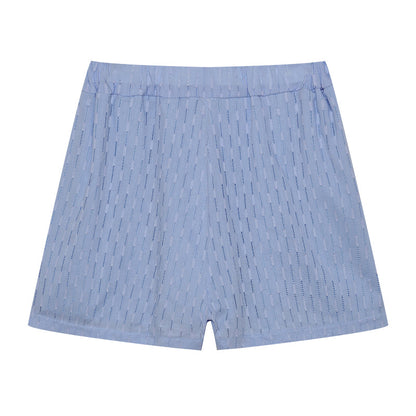 Aaliyah Ensemble d’Été Femme – Ensemble Léger en Coton avec Top et Short au Style Décontracté