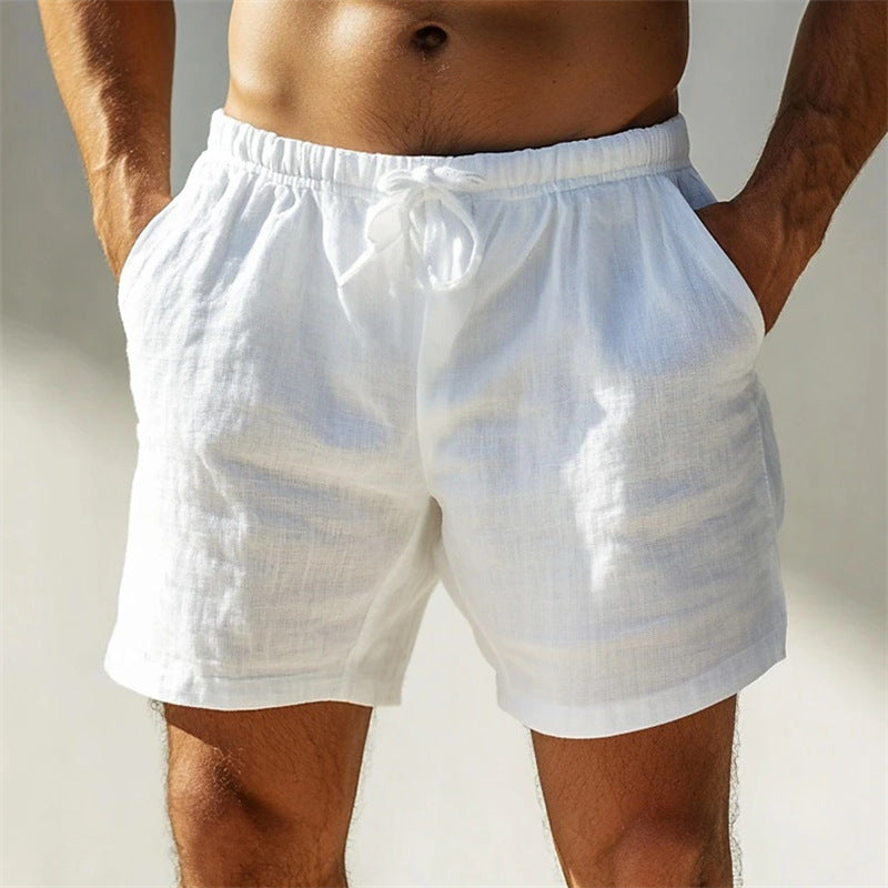Dylan Men's Cotton Shorts – Breathable Design with Loose Fit & Mid-Thigh Length for Summer