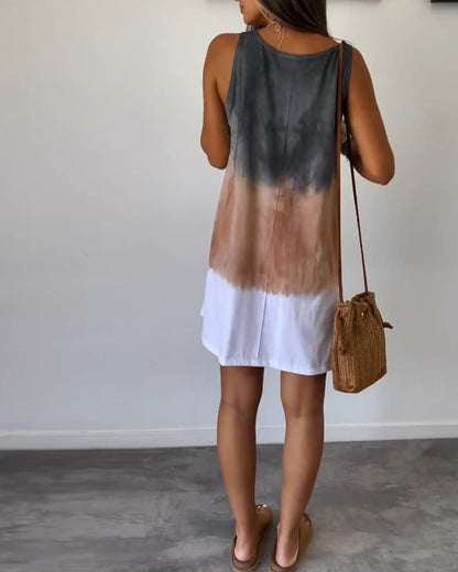 Robe d'Été Femme Odette – Robe Décontractée Sans Manches avec Coupe Légère pour Journées d'Été Relaxantes