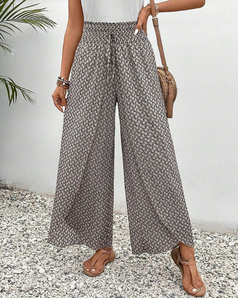 Henriette Wide Leg Pants for Women – High Waist, Flattering Cut & Comfortable Fabric