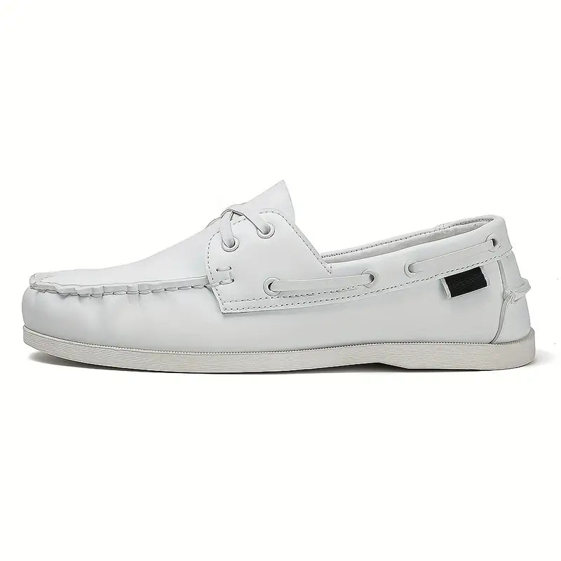 Lucas Chaussures Bateau Homme – Mocassins Rétro Confortables & Élégants en Cuir