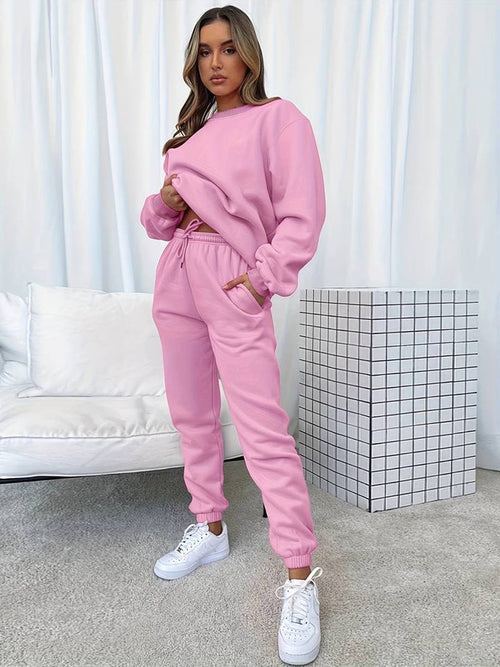 Annie Ensemble Détente Femme – Tenue Maison Confortable au Design Moderne & Élégant