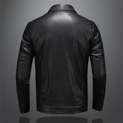 Robert Veste Homme en Cuir Premium – Style Intemporel, Résistant & Élégant
