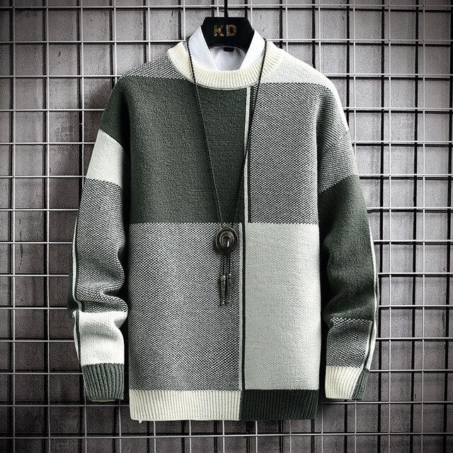 Clyde Pull Homme Tricot Douillet – Maille Chaude & Élégante pour Hiver et Mi-Saison