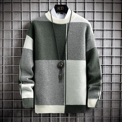 Clyde Pull Homme Tricot Douillet – Maille Chaude & Élégante pour Hiver et Mi-Saison