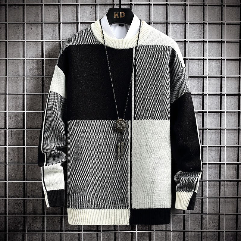 Clyde Pull Homme Tricot Douillet – Maille Chaude & Élégante pour Hiver et Mi-Saison