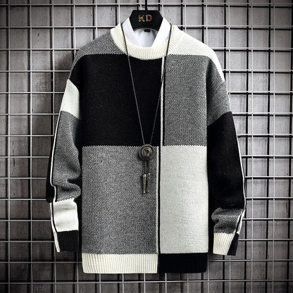 Clyde Pull Homme Tricot Douillet – Maille Chaude & Élégante pour Hiver et Mi-Saison