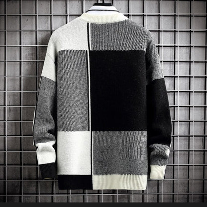 Clyde Pull Homme Tricot Douillet – Maille Chaude & Élégante pour Hiver et Mi-Saison