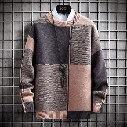 Clyde Pull Homme Tricot Douillet – Maille Chaude & Élégante pour Hiver et Mi-Saison