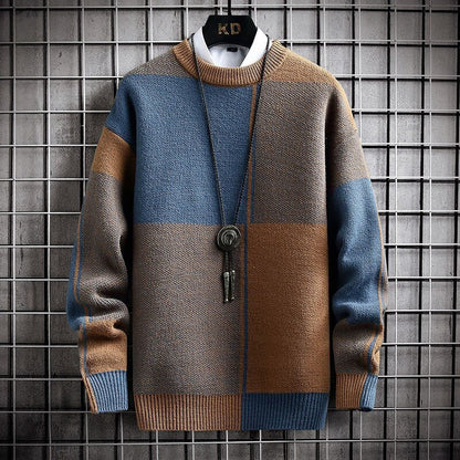 Clyde Pull Homme Tricot Douillet – Maille Chaude & Élégante pour Hiver et Mi-Saison