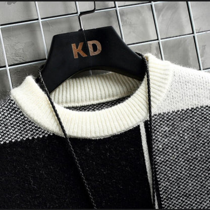 Clyde Pull Homme Tricot Douillet – Maille Chaude & Élégante pour Hiver et Mi-Saison