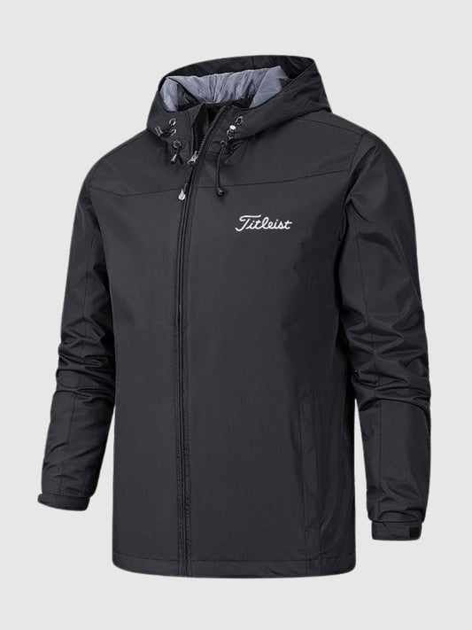 Pierre Homme Veste Sportive – Veste Imperméable en Nylon Léger & Résistant au Quotidien