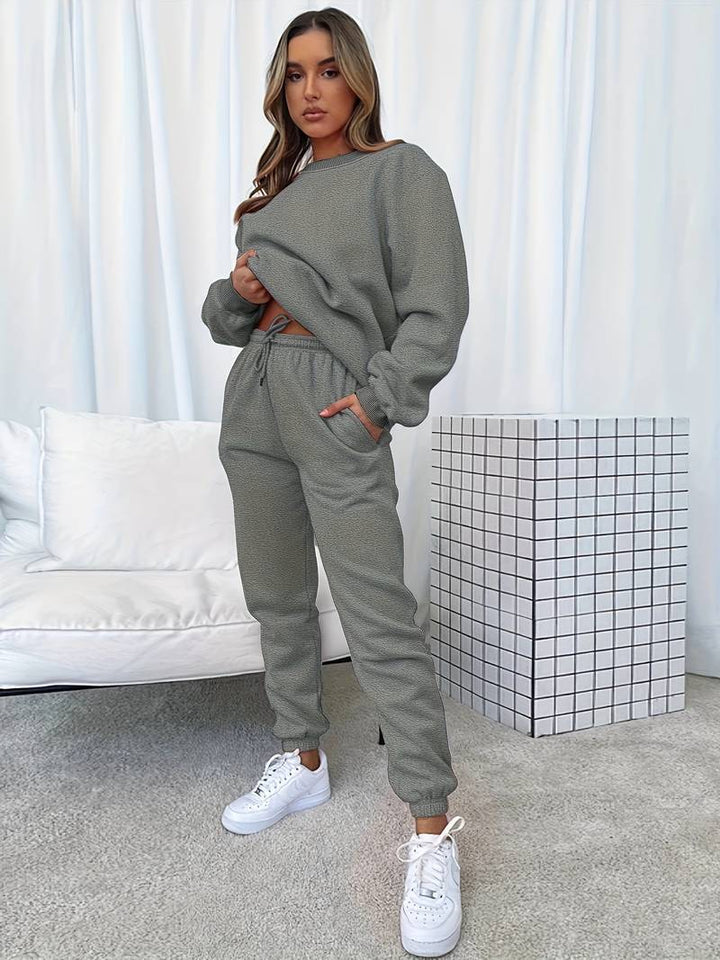 Annie Ensemble Détente Femme – Tenue Maison Confortable au Design Moderne & Élégant