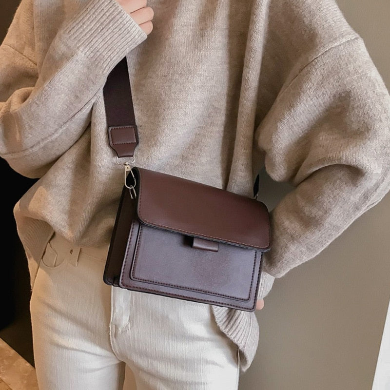 Coco Sac à Main Femme – Sac Bandoulière Élégant en Similicuir avec Design Compact & Chic
