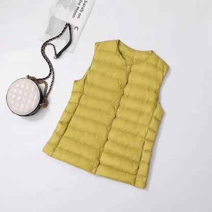 Zoe Femme Gilet Imperméable – Léger, Polyvalent & Élégant avec Poches Pratiques