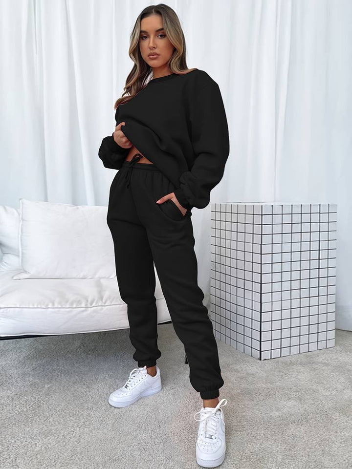 Annie Ensemble Détente Femme – Tenue Maison Confortable au Design Moderne & Élégant