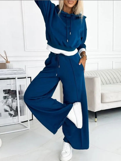 Aurora Women's Ensemble 2 Pieces – Relaxed Fit Outfit with Matching Top & Pants