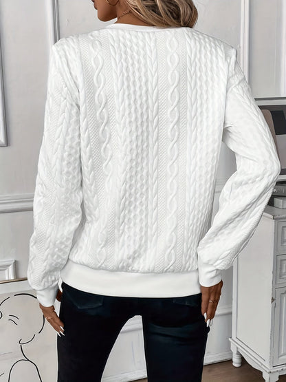 Amora Pull Femme en Maille Douce – Confort Quotidien & Élégance Décontractée