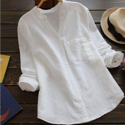 Aloyse Women's Shirt – Comfortable Breathable Linen-Cotton & Relaxed Loose Fit