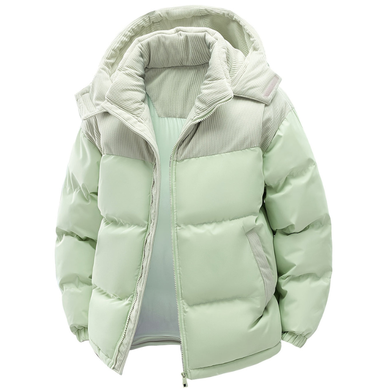Erick Men's Winter Jacket with Hood – Padded Lining, Regular Fit & Windproof