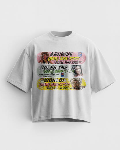 'HOTLINE' GRAPHIC TEE