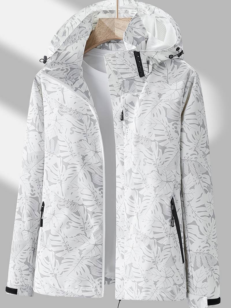 Andrew Veste Imperméable Homme – Coupe-Vent Élégante & Respirante pour Toutes Saisons