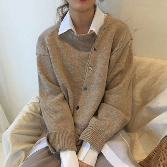 Lucille Cashmere Sweater for Women – Soft, Warm, and Breathable Knit for Autumn