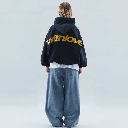 Kenna Sweat à Capuche Femme – Hoodie Gris Chiné 100% Coton, Minimaliste & Confortable