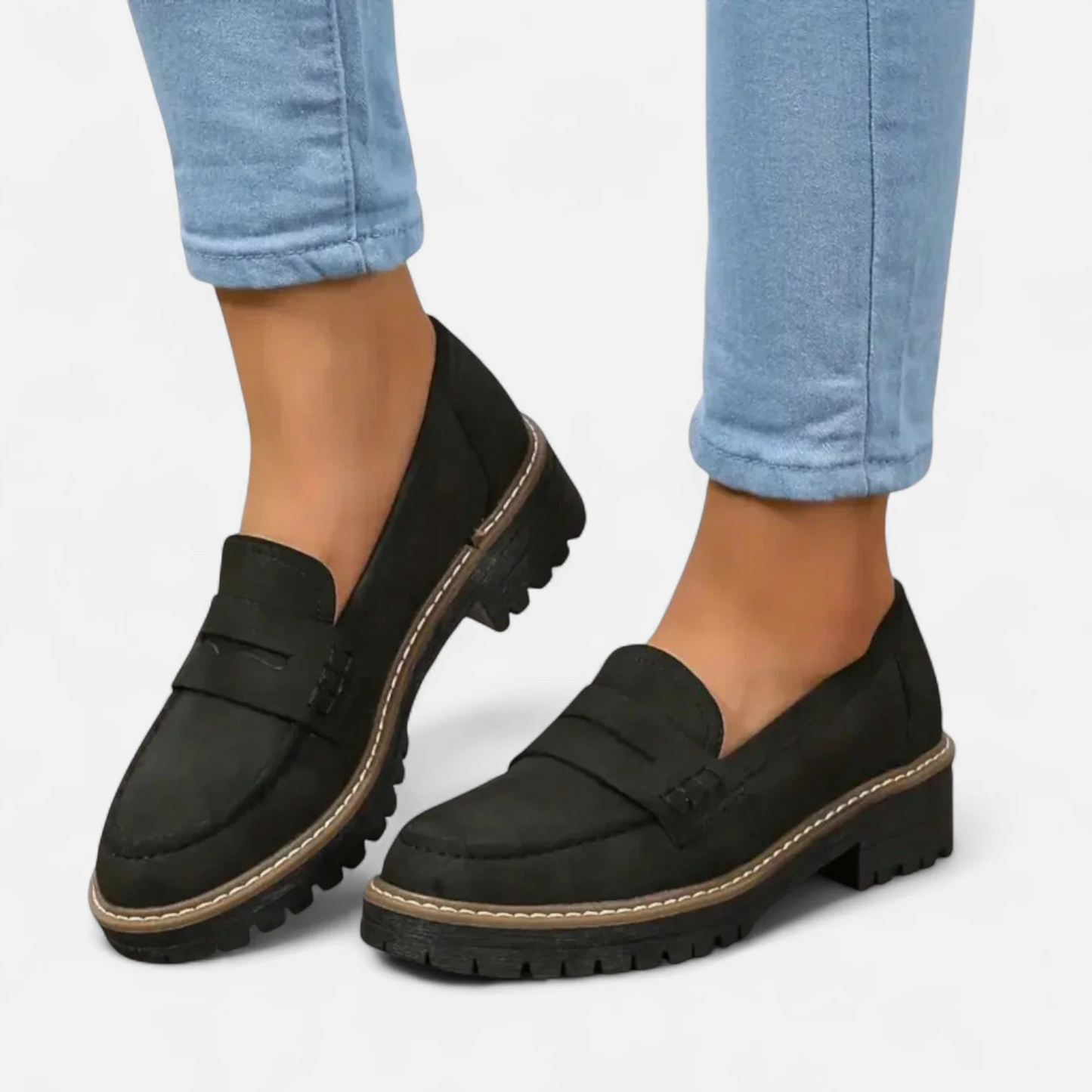 Keanna Mocassins Femme – Chaussures Confortables avec Soutien Plantaire & Style Élégant
