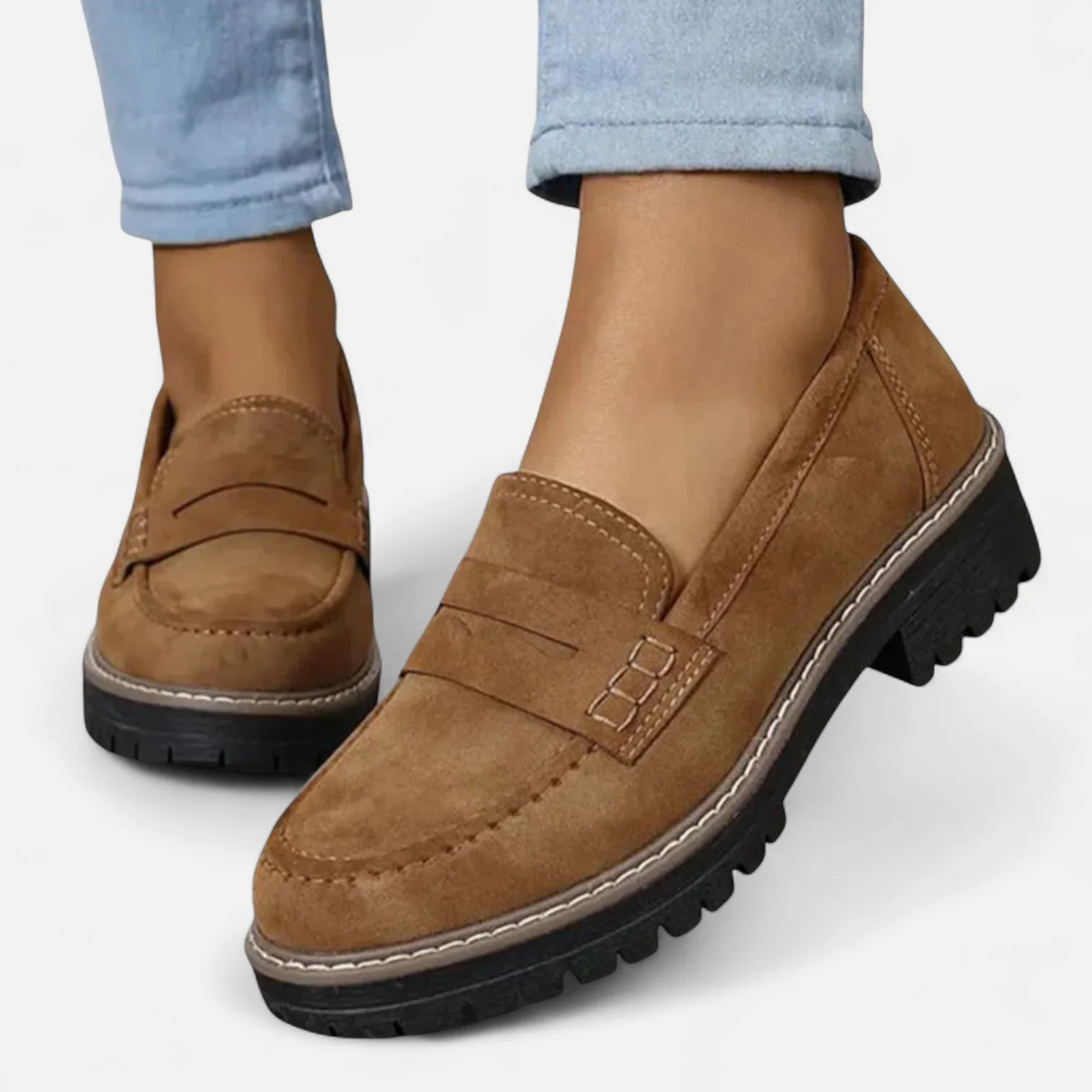 Keanna Mocassins Femme – Chaussures Confortables avec Soutien Plantaire & Style Élégant