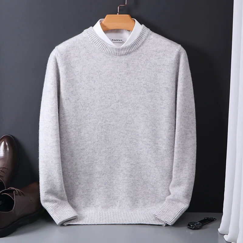 Jasper Men's Sweater – Premium Cashmere, Elegant & Soft for Fall and Winter