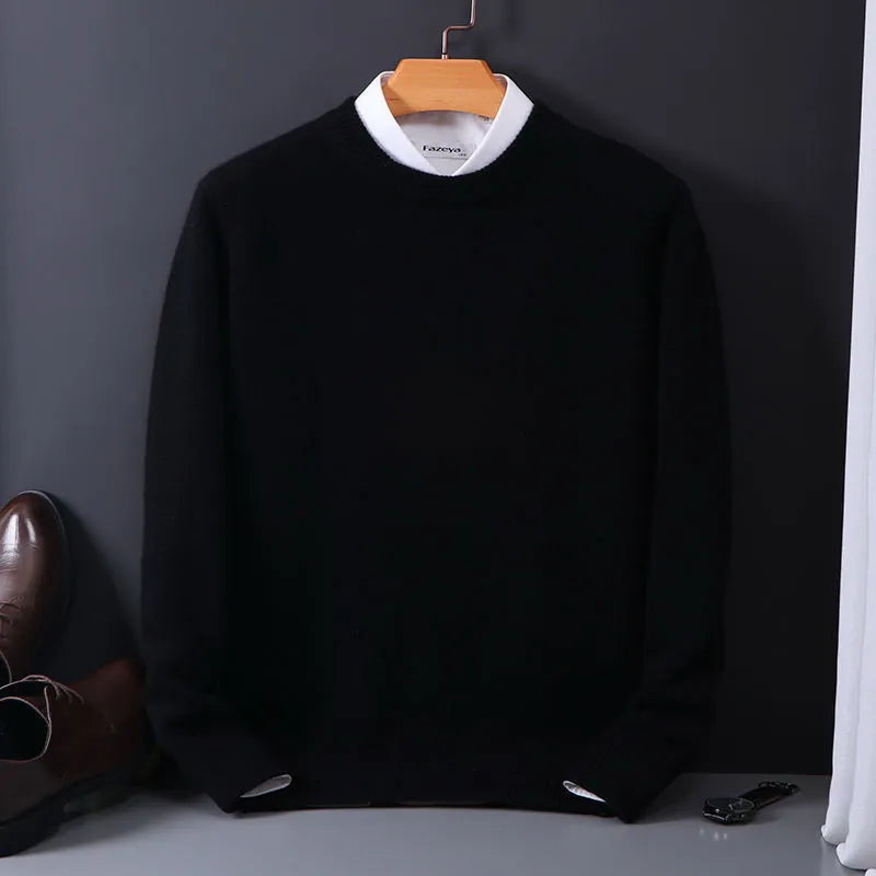 Jasper Men's Sweater – Premium Cashmere, Elegant & Soft for Fall and Winter