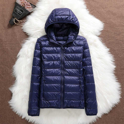 Aria Femme Veste Imperméable – Légère, Polyvalente & Élégante avec Capuche Amovible