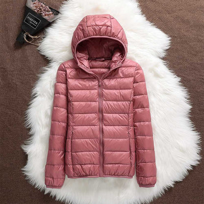 Aria Femme Veste Imperméable – Légère, Polyvalente & Élégante avec Capuche Amovible