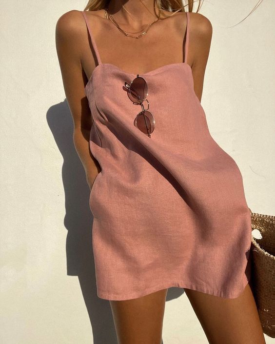 Liviana Robe Slip Élégante – Robe Longue Femme en Satin Fluide à Bretelles Fines
