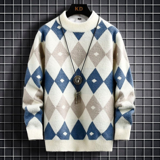 Jonathan Pull Homme – Pull Ras du Cou Élégant & Confortable au Style Moderne Intemporel