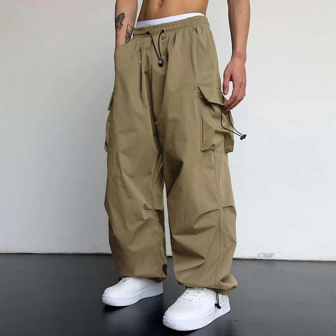 Dominik Pantalon Homme – Pantalon Cargo Moderne avec Multi-Poches Pratiques & Confort
